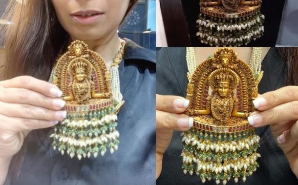 22K GOLD VARAHA ROOP NECKLACE