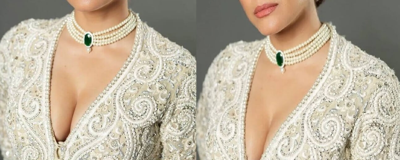 MULTILAYER PEARL CHOKER